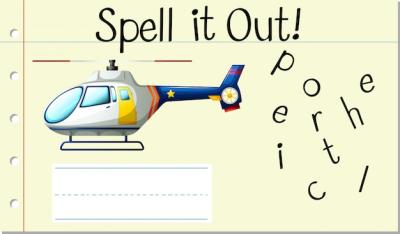 Helicopter Vector Template – Free Download
