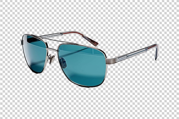 Titanium Optical Frame Isolated on Transparent Background – Free to Download