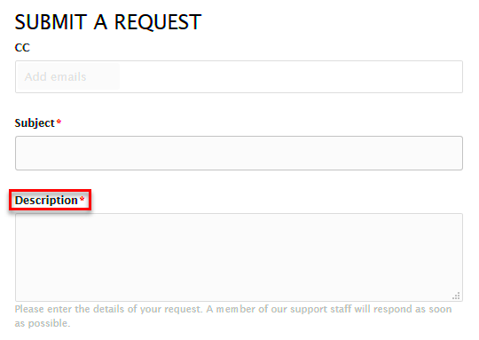 Submitting a Ticket to Support Source Customer Solutions