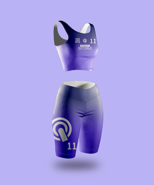 Purple Athletic Outfit with Number 11 – Free Download of Stock Photo