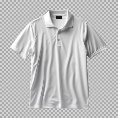 White Polo Shirt on Isolated Background – Free Stock Photo for Download