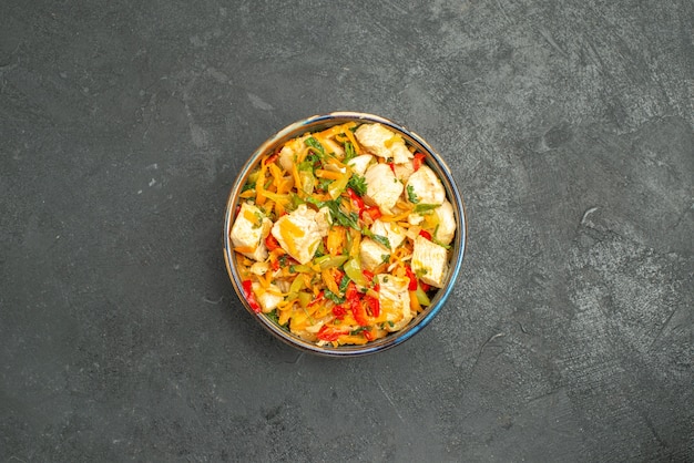Delicious Chicken Salad with Fresh Vegetables – Free Download