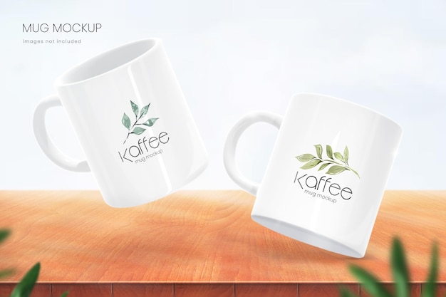Showcase Your Designs with a Bright 11oz Coffee Cup Mockup – Free Download