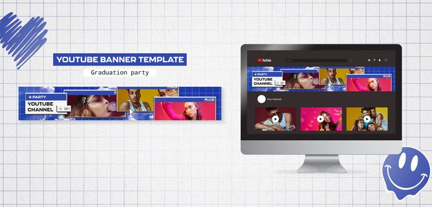 Party Entertainment YouTube Banner – Free Download