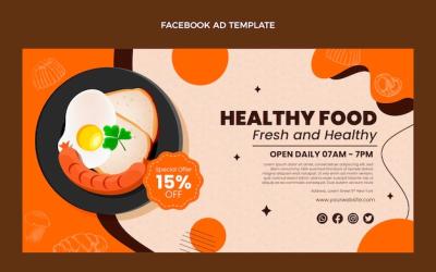 Realistic Food Facebook Template – Free Download