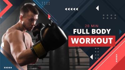 Flat Abstract Sport YouTube Thumbnail – Free Download