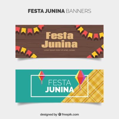 Junkin Party Banners – Free Download, Free Stock Photo