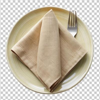 A Red and White Plaid Cloth with a Flower Design on Transparent Background – Free Download