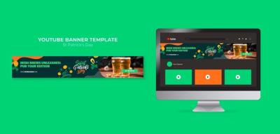 St. Patrick’s Day Celebration YouTube Banner – Free Download