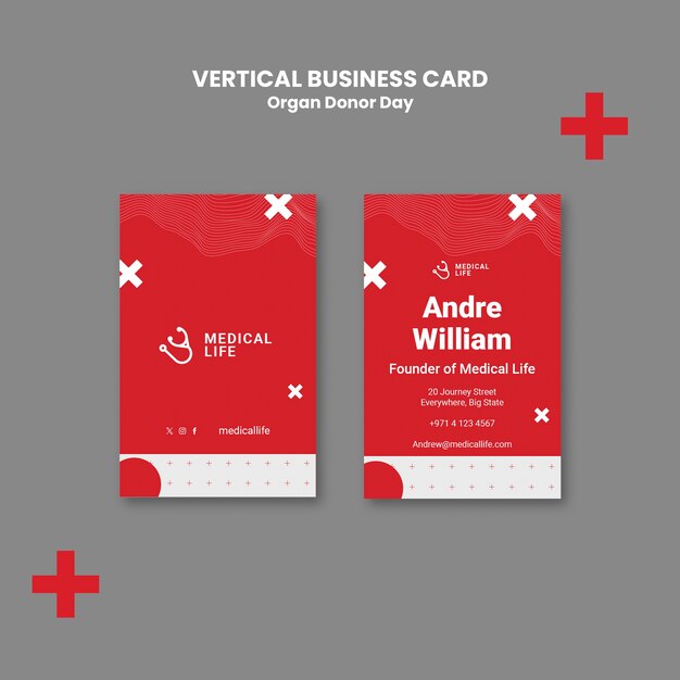 Organ Donor Day Template Design – Free Download