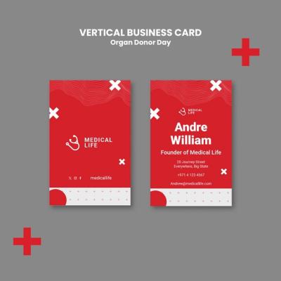 Organ Donor Day Template Design – Free Download