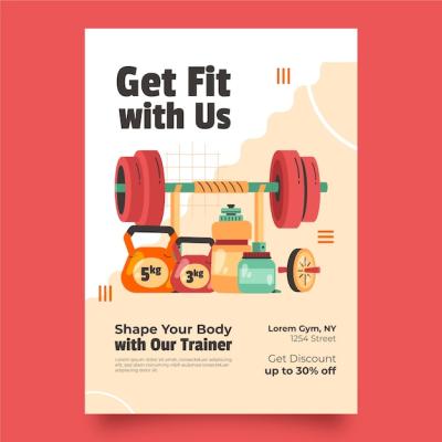 Gym Template Design – Free Stock Photos for Download