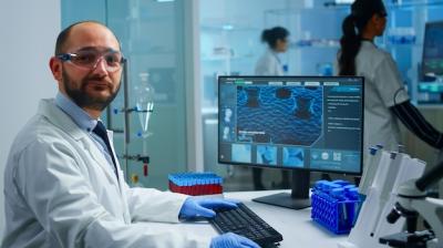 Experienced Medical Lab Practitioner Smiling for the Camera – Team of Scientists Examining Virus Evolution | Free Stock Photo – Download Free