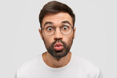 Emotive Handsome Young Man in Disbelief – Free Stock Photo, Download for Free