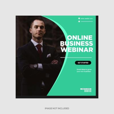 Minimalist Modern Social Media Template Design – Free Download
