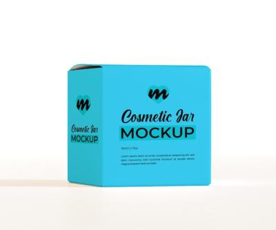 3D Realistic Box Mockup – Free Download