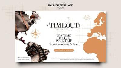 Trip Banner Template – Download Free Stock Photo
