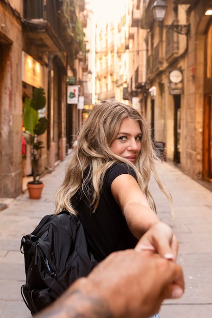 Beautiful Young Woman Sightseeing – Free Stock Photo Download