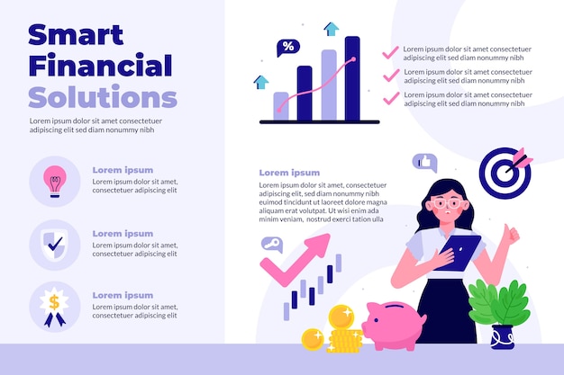 Finances Template Design – Free Download, Download Free Stock Photo
