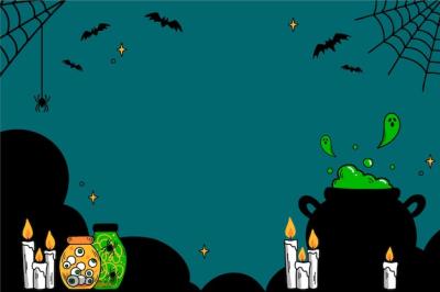 Hand Drawn Halloween Background – Free Download, Download Free Stock Photo