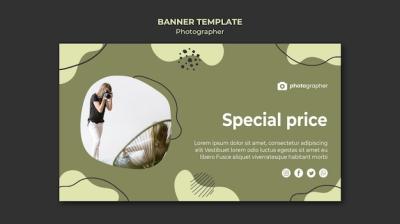 Photographer Studio Banner Template – Free Download