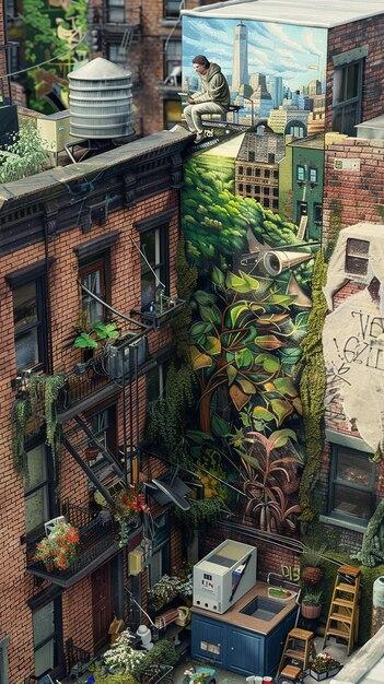 City Rooftop Lab Scientist – Free Stock Photo for Download