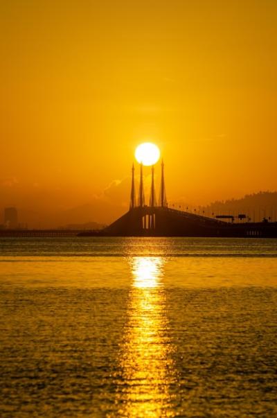 Scenic View of Sea Against Orange Sky – Free Stock Photo | Download for Free