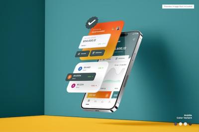 App Phone Screen Mockup – Free Stock Photo for Download