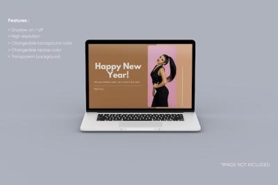 Full Screen Laptop Mockup – Free Download