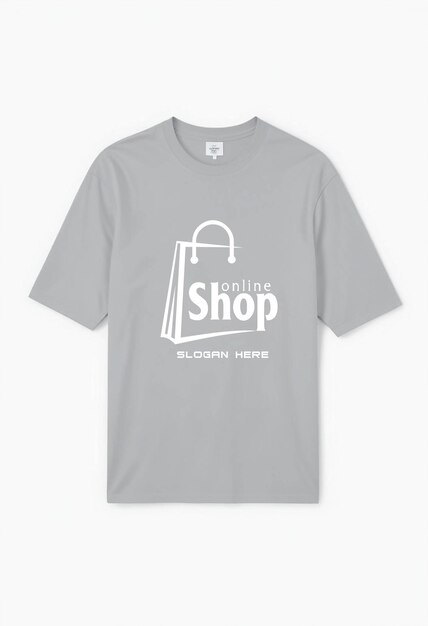 A Gray T-Shirt with “Shop Shop” Text – Free Stock Photo, Download for Free