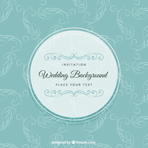 Retro Style Wedding Background – Free Download