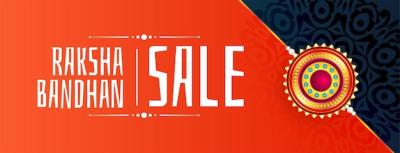 Raksha Bandhan Sale Banner with Beautiful Rakhi Design – Free Download