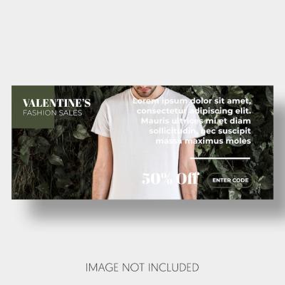 Valentine’s Day Banner Template – Free Download