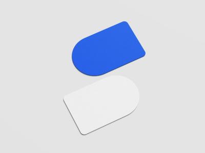 A White and Blue Object Featuring a Label Marked “A” – Free Download