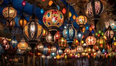 Intricate Designs of Ramadan Lanterns and Decorations – Free Download