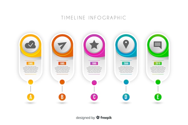 Professional Timeline Infographic – Free Download