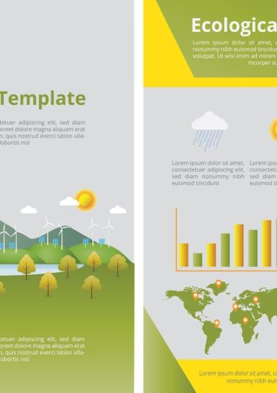 Green Ecological Flyer Template – Free Download