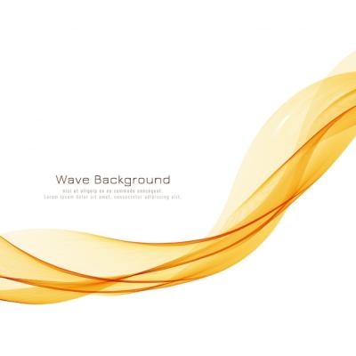 Bright Abstract Wave Background – Free Download