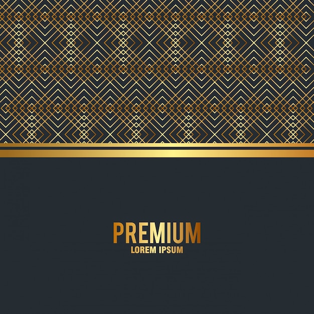 Premium Quality Golden Frame Background – Free Download