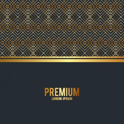 Premium Quality Golden Frame Background – Free Download