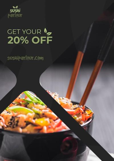 Japanese Restaurant Web Banner Template – Free Download