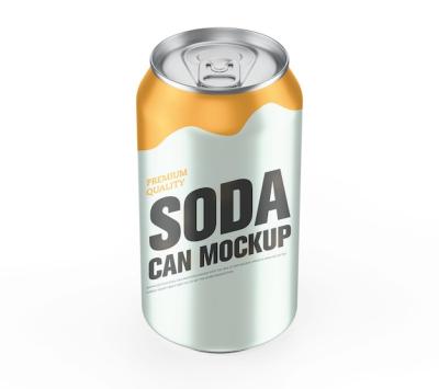 Soda Can Mockup for Product Branding – Free Download