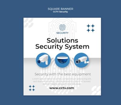 CCTV Security Template Design for Your Project – Free Download