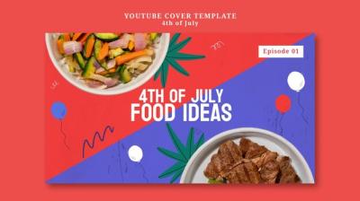 4th of July Design Template – Download Free Stock Photo