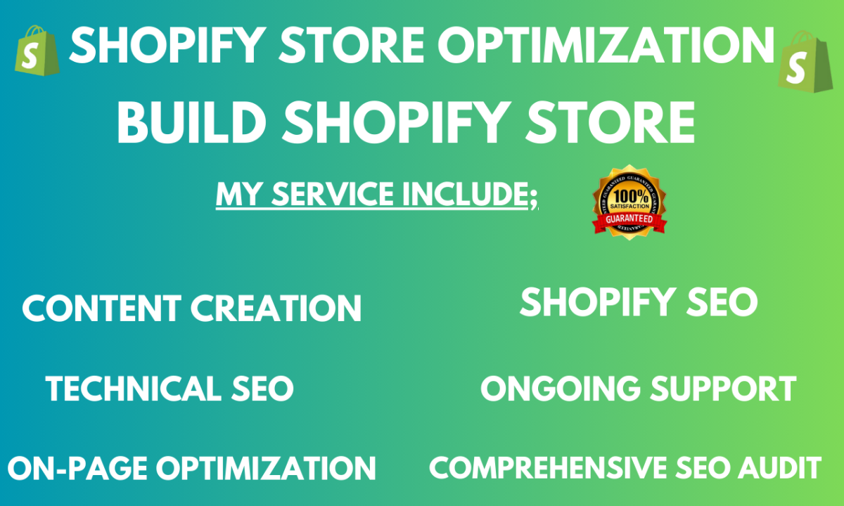 I Will Provide Shopify Virtual Assistance, Marketing, and SEO to Boost Your Sales