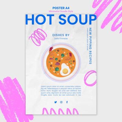 Poster Recipes Website Template: Free Download for Stunning Designs