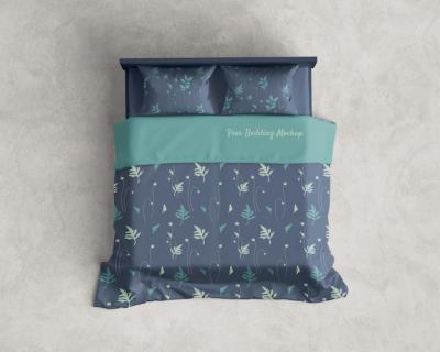 Bedding Accessory Mockup for Creative Designs – Free Download