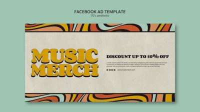 70’s Aesthetic Template Design – Free Download