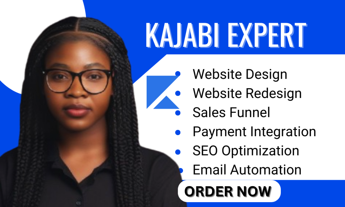 Kajabi Website Design & Redesign | Kajabi Sales Funnel Creation