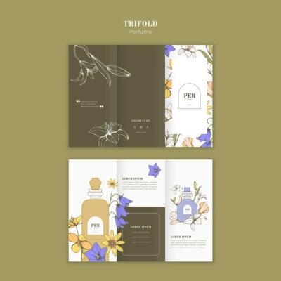 Perfume Template Design – Free Download